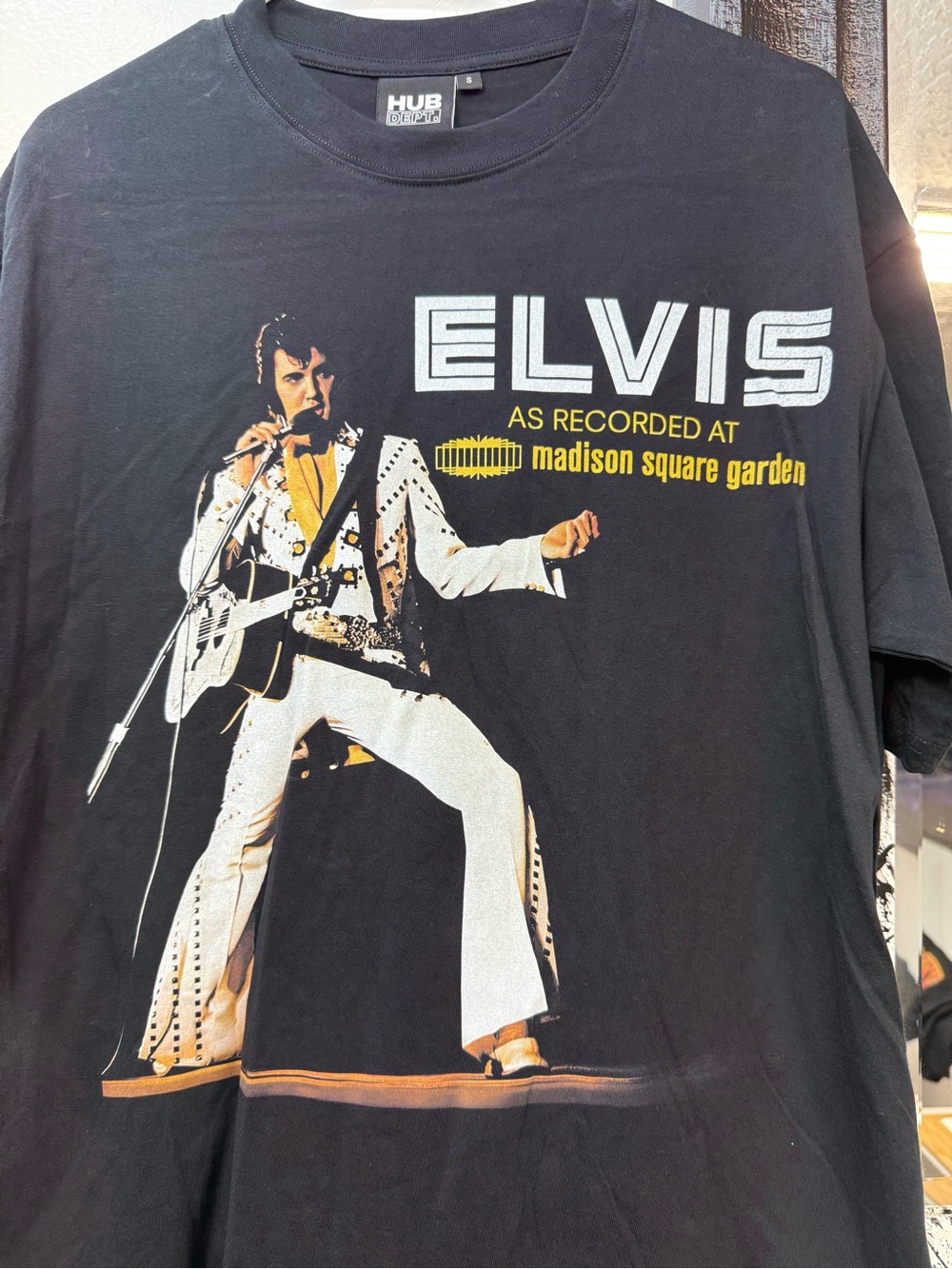 ELVIS Madison Square Garden Graphic Tee - Black - Picture 2 of 4